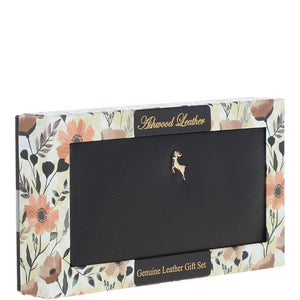 Large Zip-Around Leather Purse