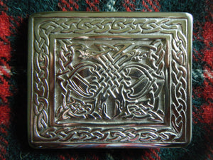 Celtic Knot Kilt Buckle